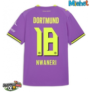 Borussia Dortmund Ethan Nwaneri #18 Kolmaspaita 2026-27 Lyhythihainen